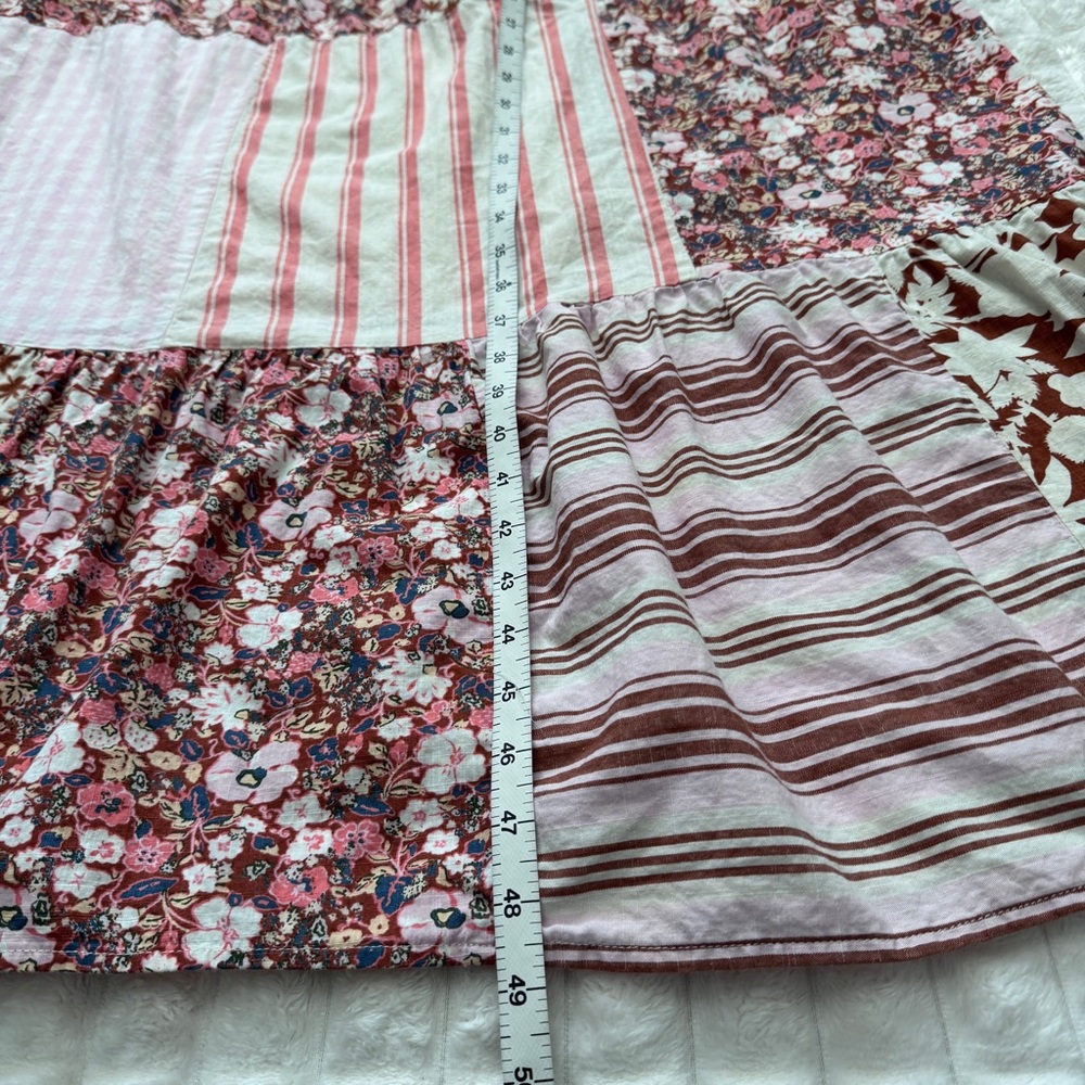 Universal Thread Xs Patchwork Maxi Dress ~ Gingha… - image 7